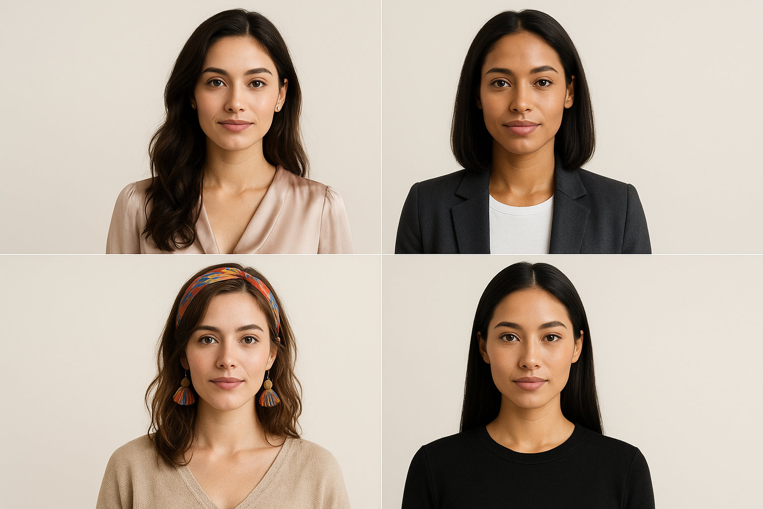 Mature and diverse AI girlfriend profiles on Lovefy app, ages 25 to 35